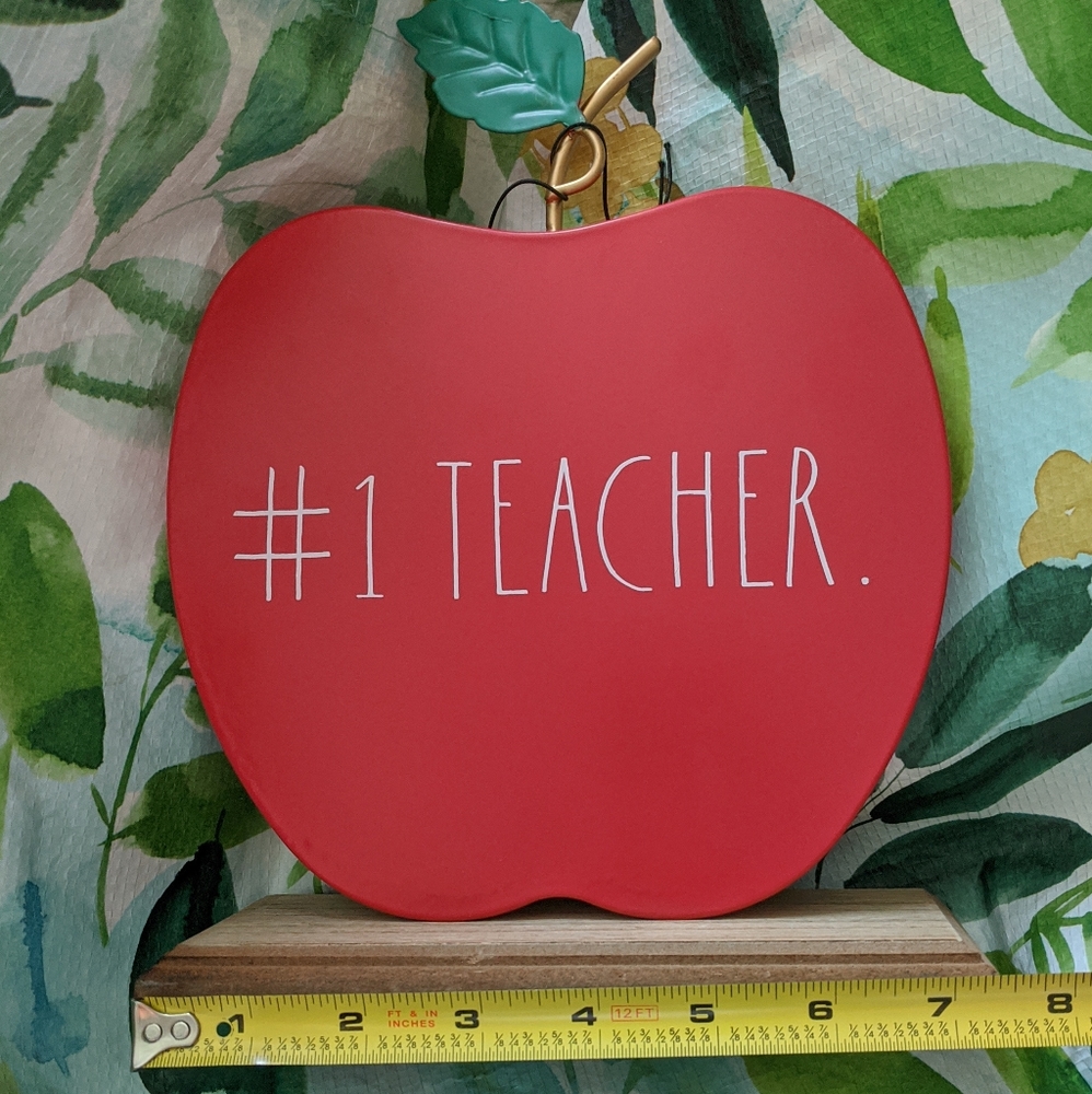 Rae Dunn #1 teacher decor/stand